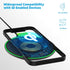 AT&T 15W Premium Wireless Charging Pad for Apple iPhone, Google Pixel, and Samsung Galaxy with Type C to C Cable (White)......