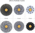 Retirement Party Decorations Supplies, Black and Gold Happy Retirement Banner, Folding Paper Fans, Sparkling Star Garlands, Star Shape Foil Balloo...