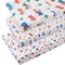 Changing Pad Cover Set 3 Pack Jersey Knit Ultra Soft for Baby Boys Girls Rocket Satellite/Car/Bus...
