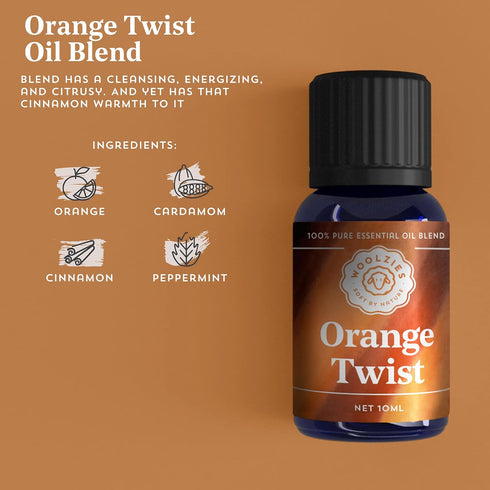 Woolzies Autumn Bakery Fall Essential Oil Set of 3 | Includes Pumpkin Pie, Cinnabake & Orange Twist | 10ML...