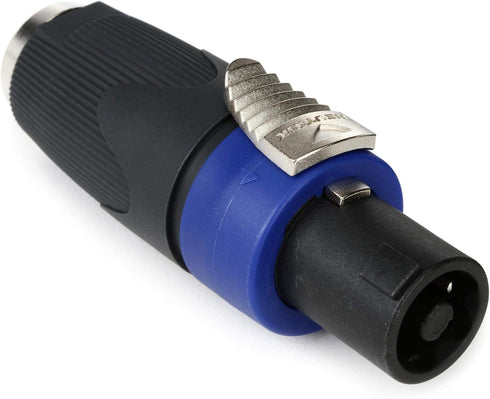 Hosa NA4LJX Neutrik Speaker Adaptor, 1/4 in TS to speakON...