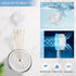 LUXEAR Suction Hooks, 2 Pack Razor Hooks Removable & Reusable Suction Shower Hook Waterproof Powerful Vacuum Suction Hanger for Towel Bathrobe Loo...