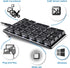Perixx PERIPAD-303B, Backlit Mechanical Numeric Keypad - USB - Office Shortcut Keys - Full Size 22 Keys - Kailh Brown Switch Keys...