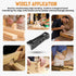 Chamfering Edge Band Trimmer,Adjustable Edge Banding Trimmer,veneers,Hand Planer,Edge Banding Tools.(Handle + R1, R2 Blade)...