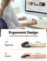 Ergonomic Mouse, 2.4GHz Optical Vertical Mouse with 5 Adjustable DPI Levels, Up to 4800 DPI, Silent Wireless Mouse with 6 Ergonomic Buttons for La...