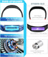 Neck Fan, Hand Free Portable Neck Fans For Women, Kids, and Men, 3 Speed Adjustable Hanging Around Necklace Fan, Rechargeable Battery Operated Wea...
