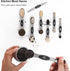 Magnetic Measuring Spoons Set Stainless Steel with Leveler, Stackable Metal Tablespoon Measure Spoon for Baking, Cups and Spoon Set Kitchen Gadget...