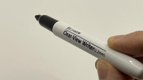 (12-Black/Pack) Marker Pens for Low Vision, Bold Writing Water Ink Marker Pens for Visual Impairment, Best Pens for Seniors & Elderly People...