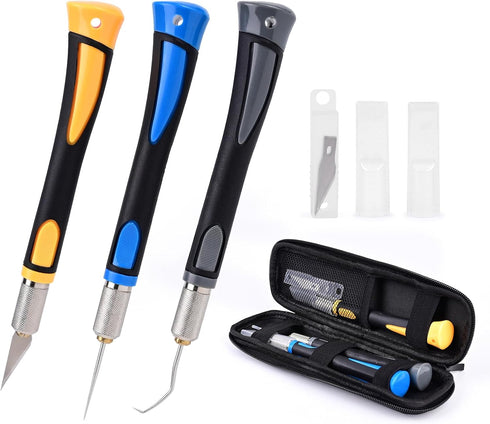 EHDIS Precision Hobby Craft Knife Set Craft Weeding Tool Kit for Adhesive Vinyl HTV Removing Iron on Tiny Vinyl Paper Crafting Silhouettes DIY...