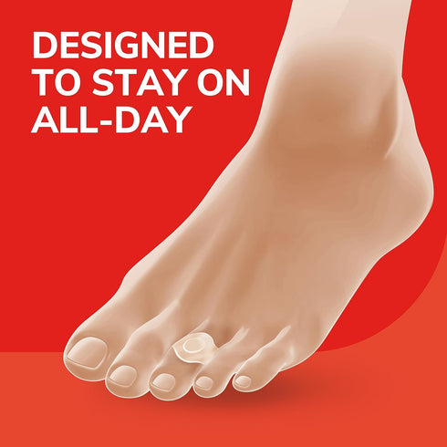 Dr. Scholl's CORN CUSHIONS, 9 ct // Immediate & All-Day Pain Relief - Designed to Stay on All Day...