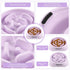 Slow Feeder Dog Bowls, Anti-Slip Maze Puzzle Dog Feeding Bowls, Anti-Chocking and Interactive Dog Food Bowls, Bloat Stop Dog Bowls for Small and M...