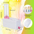 BEFSOP Paint Brush Cleaner, Upgraded 4-in-1 Painting Supplies, Paint Brush Holder with Palette, Brush Rinser for Acrylic, Watercolor Palette, and ...