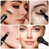 Travel Makeup Brushes with Case, 4 in 1 Makeup Brush Set, Powder Brush, Foundation/Blush Brush, Eyeshadow Brush, Concealer Brush, Double Ended Mak...