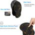 Ospelelf Comfortable Mouse Pad with Wrist Rest, Computer Small Mouse Pad Ergonomic Gaming Mouse Pad with Support, Memory Foam, Non-slip PU Base fo...