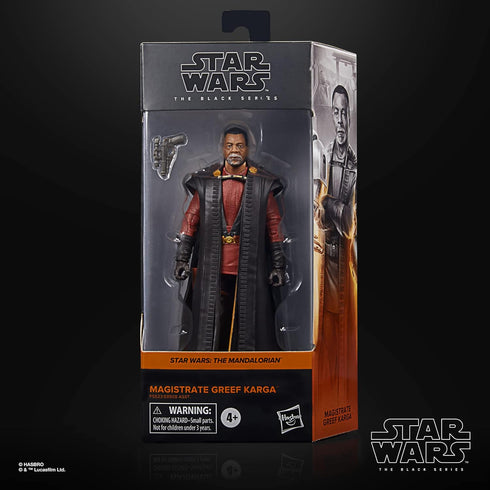 STAR WARS The Black Series Magistrate Greef Karga Toy 6-Inch-Scale The Mandalorian Collectible Action Figure Toys for Kids Ages 4 and Up...