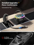 USB C Car Charger, 60W Super Fast Car Charger Adapter with 5ft 30W Type C Coiled Cable, Car Phone Charger Adapter for iPhone 15 Pro Max, Samsung G...