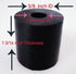 Multi Purpose Rubber Spacer 1 3/16 Inch OD x 3/8 Inch ID x 1 3/16 Inch Thickness Rubber Bushing Anti Vibration Spacer Black Round Neoprene Rubber ...