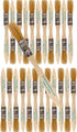 Pro Grade - Chip Paint Brushes - 24 Ea 1/2 Inch Chip Paint Brush Light Brown...