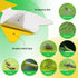36 Pcs Combo Sticky Traps for Fungus Gnat (Plants), Flying Insect, Whitefly and Fly, Yellow Sticky Insect Catcher Traps for Indoor/Outdoor, Kitche...