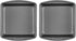 GoodCook 2pk 8x8 Set Baking Pan, 2 Pack, Gray...
