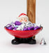 Ceramic Santa Candy Bowl, 3-5/8-Inch,8 ounces,Red...