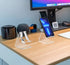 2 Pack Acrylic Cell Phone Stand, Phone Holder for Desk, Portable Clear Phone Stand,Office Desktop Accessories, Compatible with 4-10'' Phone 13 Pro...