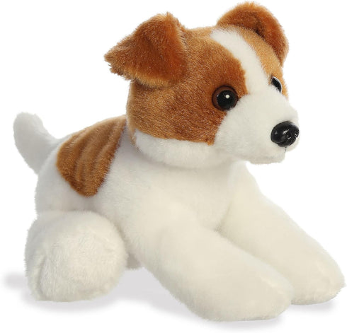 Aurora® Adorable Mini Flopsie™ Jackie Russell™ Stuffed Animal - Playful Ease - Timeless Companions - Brown 8 Inches...