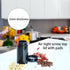 Black Glass Airtight Storage Container Jar 100ml with UV Protection for Spice Coffee...
