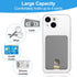 SHANSHUI 3 Pack Phone Card Holder Ultra Slim Phone Credit Card Holder Stick on Wallet Anti-Lost Design Phone Wallet Pocket Compatible for iPhone a...