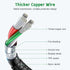 Saipomor 3.5mm Y Splitter AUX Headset Cable PC Audio & MIC Cord Compatible with Razer Kraken X, Razer Electra V2 Pro, Razer BlackShark V2 Pro and ...