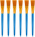 6Pcs Acrylic Paint Brushes Flat Paint Brushes for Acrylic Painting 1 inch Watercolor Acrylic Paint Brush Synthetic Nylon Oil Painting Brushes for ...