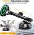 for iPhone MagSafe Car Mount Charger iPhone Wireless Car Charger Mount?Magnets+ Suction Cup?Windshield Magnetic Phone Holder Car Magsafe Accessori...