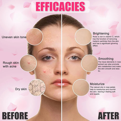 Jelly Mask for Facials Professional Skin Care - Rose Gel Peel Off Face Mask Skincare for Smooths & Brightening, Hydrating Spa Esthetician Hydro Je...