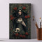 Tucocoo Witch Paint by Number for Adults Kids Red Roses DIY Canvas Painting by Numbers Acrylic Painting Arts Craft Decoration Painting Witch Kits ...