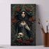 Tucocoo Witch Paint by Number for Adults Kids Red Roses DIY Canvas Painting by Numbers Acrylic Painting Arts Craft Decoration Painting Witch Kits ...
