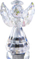 HDCRYSTALGIFTS 3inch Crystal Guardian Angel Figurine Paperweight Decor Glass Angel Statue Ornaments Art Collectible Gift for Women (Clear)...