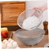 Stainless Steel Rice Basket Noodle Strainer Large Strainer Washing Machine Filter Vegetable Washing Basket Fruits Basket Stainless Steel Washing B...