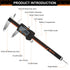 HARDELL Digital Caliper, 6 Inch Stainless Steel Caliper Measuring Tool with Large LCD Screen, Electronic Micrometer Caliper Digital Inch/Millimete...