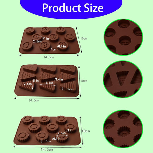 Kids' Complete Oven Pan Set Compatible with Easy Bake Ultimate Oven,Accessories for Cooking Easy Bake Oven Mixes,Includ Round flower style, round ...