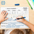 2 Pack Place Value Board 9" x 12" Double Sided Dry Erase Boards for Kids for Teaching Place Values from Billions to Decimal Numbers Math Manipulat...