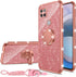 for Moto One 5G Ace (One 5G UW Ace) Case, Case for Girls Women Glitter Cute Soft Cover with Ring Kickstand Shockproof Protective Phone Case for Mo...