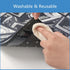 12 PCS Rug Gripper for Hardwood & Tile Floors, Non Slip Rug Pads, Traceless Double Sided Rug Tape, Reusable Carpet Tape for Area Rugs, Rug Corners...