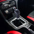 Arenbel Stitched Leather Shifter Stick Knob Replacement Type R Manual Gear Shift Lever Handle Fit Most MT Cars, Black...