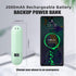 FADACHY Portable Fan Rechargeable,Mini Personal Fan, Handheld Battery Operated Fan,LED Display 14-18 Working Hours 3 IN 1 Folding Hand Fan, Small ...