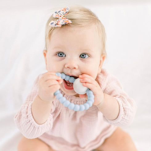 Ryan & Rose Cutie Teether Rattle (Blue)...