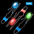 Retro Kids Light Up Gyro Wheel Set - includes 3 10-Inch Track Twisters, Spinning and Light Combo, to Capture Kid's Attention, Ideal for Easter, Bi...