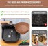 2 Pack Air Fryer Silicone Liners - Premium Air Fryer Silicone Pot - Non-Stick, Heat-Resistant, Reusable Basket Inserts - Fits 3-5 QT Models - Incl...