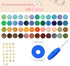 6600pcs+ Clay Bead for Bracelet Making Kit, 48 Colors Spacer Heishi Beads Flat Round Polymer Clay Beads Friendship Bracelet DIY Jewelry Making for...