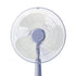 VOSAREA Standing Fan Universal Fan Blades Household Fan Blades Replacement Table Fan Blades with Nut Cover (Black) Plastic Fan Blade 3 Leaves...