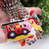 Farm Party Gift keychain 24 Set Keychain Party Favors For Kid Birthday Party Barnyard Farm Animal Keychain For Kid Birthday Party Supplies School ...